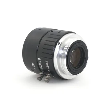 5MP 35mm F1.8 Manual Zoom Focus Iris C Mount Lens CCTV Lens for Microscopes CCTV Camera