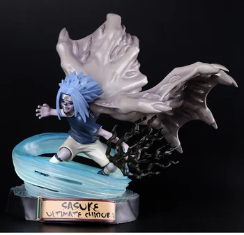 NARUTO SHIPPUDEN Uchiha Sasuke Ultimate Chidori PVC Figure Collectible Model Toy 19cm