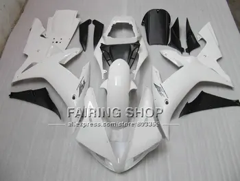 White custom fairing for YAMAHA bodywork YZF1000 02 03 YZF R1 2002 2003 yzf r1 body parts Aftermarket +7gifts