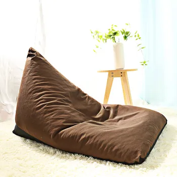 2016  lazy sofa single small bedroom sofa chair fashional triangle boat style lazy beanbag tatami bed