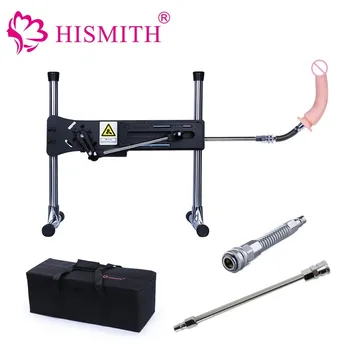 Hismith Premium Sex Machine Vac-u-Lock 90 Angle Adjustable 120W with Free Dildo Secret Handbag Love Machine for Women