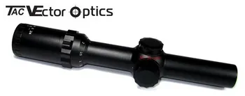 TAC Vector Optics 1-4x24 Hunting Red Dot Rifle Scope with Mini Green Dot Sight & Onepiece Dovetail Mount Combo fit 11mm Rails