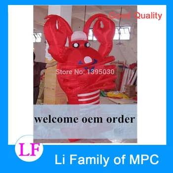 1pc 2M Lobster cartoon inflatable, inflatable lobster , inflatable animal cartoon