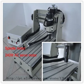 MINI CNC desktop CNC engraving machine 3020T small crafts processing relief carving lettering machine 200 DC motor