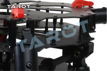 F11282 TAROT Drone X4 ALL Carbon Heli Kit with Retractable Landing Skid TL4X001