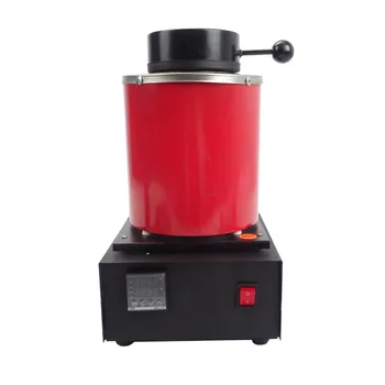 220V and 2KG Capacity Gold Electric Melting Furnaces with 1pc Graphite Crucible & Plier,Smelting furnace