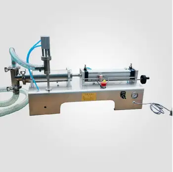 10-200ML Semi automatic Pneumatic liquid filling machine filling shampoo perfume SS304,beverage packer