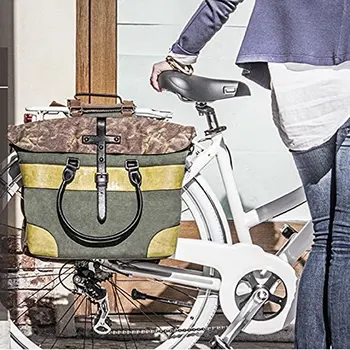Multifunction Bike Bag Bicycle Pannier Rear Seat Bag Bilateral bag