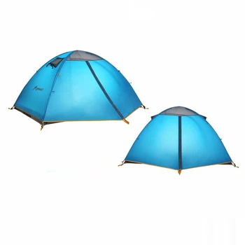 Double Person / Double Layer 4 Season Backpacking Tent / Windproof Tent PU2000 for Outdoor Hiking Climbing