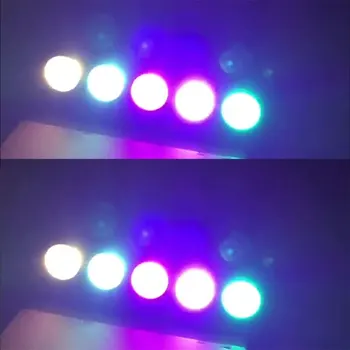 5*12w RGBW 4-In-1 Matrix Light Led Wall Wash Light 5/9CH DMX Washer Led Outdoor /Flood Light Stage DJ /Bar/Home Lighting Effect
