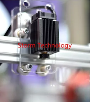 DIY laser engraving machine cutting plotter powerful version 500mw small micro mini engraving machine carved chapter