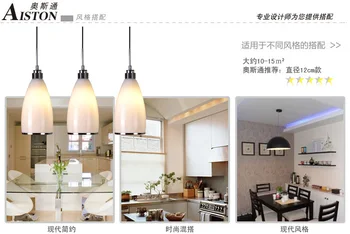 Contemporary and contracted pendant lamp ZZP52 pendant lightiS Droplight three Straight Platoon meals