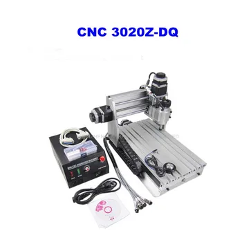 3 Axis 3020Z-DQ CNC Router Engraver Cutting Machine CNC 3020 with Ball Screw + 20x 3.175mm 1/8