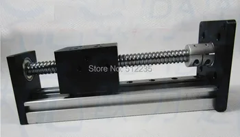 High Precision CNC SGX 1610 Ballscrew Sliding Table effective stroke 700mm+1pc nema 23 stepper motor XYZ axis Linear motion