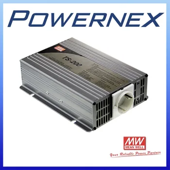 PowerNex] MEAN WELL original TS-200-124D U.K Standard 110V meanwell TS-200 200W True Sine Wave DC-AC Power Inverter