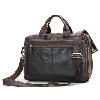 BETMEN Vintage Men Bag Brand Handbag Luxury Genuine Leather Bag Business Casual Men Briefcase Shoulder Bags