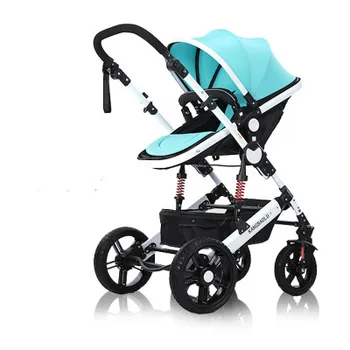 Baby stroller landscape high ultra portable folding shockproof baby hand push the four round of summer and winter children