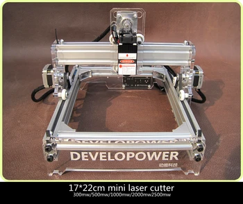 NEW 2000mw Blue Laser Engraving Machine Mini DIY Laser Engraver IC Marking Printer Carving Size 17*22CM CNC Engraver
