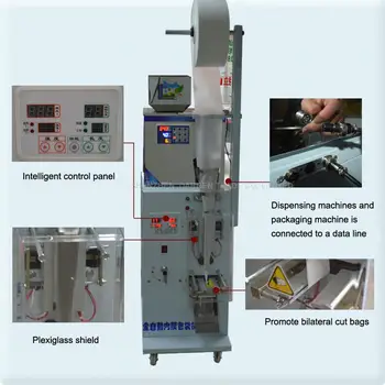 1-25g Automatic Dosing and Tea Bag Packing Machine Automatic Weighing Machine Powder Filler