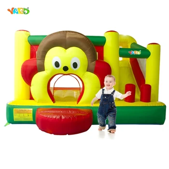 YARD Fedex Cartoon Monkey Inflatable Slide Bouncer Bouncy Castle Jumper Combo Special Offer For ASIA