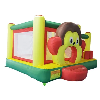 YARD Fedex Cartoon Monkey Inflatable Slide Bouncer Bouncy Castle Jumper Combo Special Offer For ASIA
