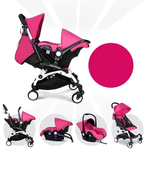 Newborn baby car safety seat basket-light portable push car umbrella folding stroller high landscape