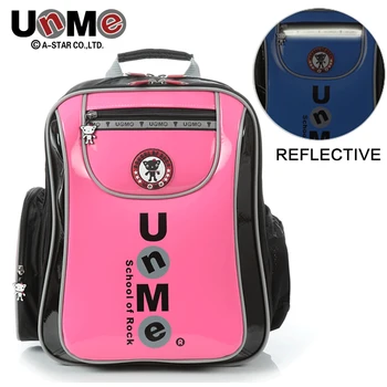 UNME2016 new students schoolbag children backpack waterproof senior school bag for boy and girl