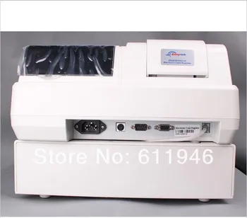 4pcs ZQ-ECR1000AF electronic cash register / all-in-one fastfood cash register