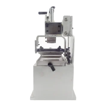 Manual pad printing equipment company logo printer machinery single color oil stamping printer design die board pad head