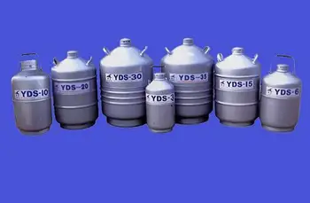 Liquid Nitrogen Cans for Liquid Nitrogen Storage Tank Nitrogen Container Cryogenic Tank Dewar with Strap YDS-35