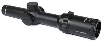 Vector Optics Arbiter 1-4x24 Hunting Riflescope Long Eye Relief Illuminated Red Dot Telescopic Sight Scope fit 30-06 308 AR15 M4