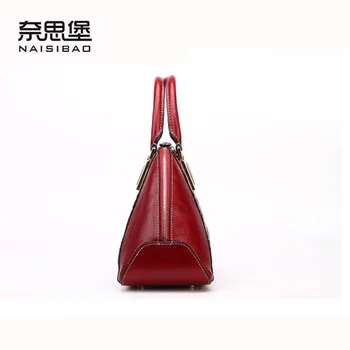 2016 New women genuine leather bag chinese style fashion embossing quality luxury women leather shoulder messenger cowhide bag