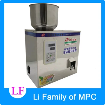 2PCS 5-100g tea Packaging machine grain filling machine granule medlar automatic salt weighing machine powder seedfiller