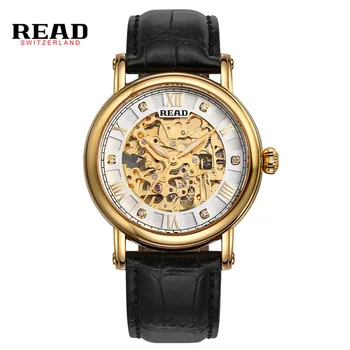 READ Watches Men Luxury Brand the Royal Knights series of hollow automatic machine's Waterproof Clock relogio masculino R8032