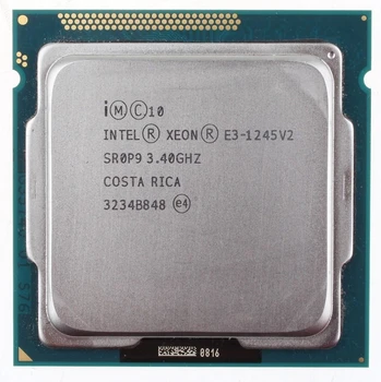 Intel Xeon E3-1245 V2 Quad Core CPU Processor 3.4GHz LGA 1155 8MB E3 1245 V2 SR0P9