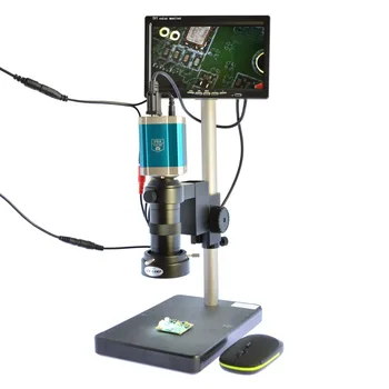 1080P VGA USB C-Mount Industry Microscope Camera SD Video Recorder 7