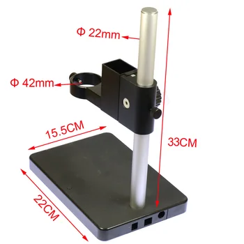 1080P VGA USB C-Mount Industry Microscope Camera SD Video Recorder 7