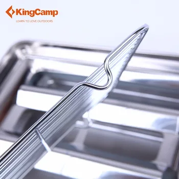 KingCamp Outdoor stainless steel stove camping travel portable light stove