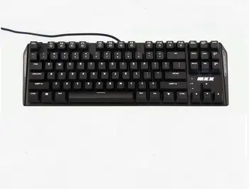 DHL Rantopad MXX Gaming Mechanical Keyboard 87 Keys Cherry Switches White Backlight Pure Aluminum Case