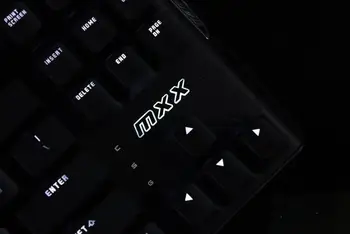 DHL Rantopad MXX Gaming Mechanical Keyboard 87 Keys Cherry Switches White Backlight Pure Aluminum Case