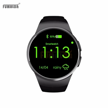 Smart Watch KW18 Heart Rate Monitor SIM TF MTK2502C Smartwatch Touch Screen Smart Bluetooth Wristwatch For Android IOS Phones
