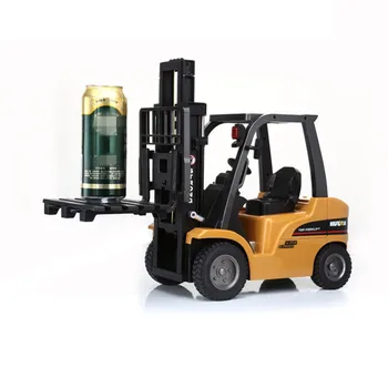 HuiNa 577 Forklift Alloy Metal Plastic 2.4G 8CH RC Truck Multi-players Toy