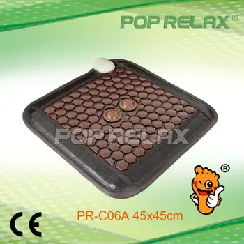 POP RELAX health care FIR Thermal heating tourmaline germaniums seat matress PR-C06A 45x45cm