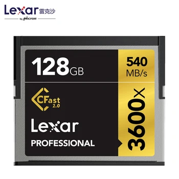 Lexar Lexar CFast2.0 card, 128G 3600X 540M/S camera, high-speed camera card