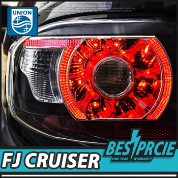 A&T Car Styling Accessories for Toyota FJ Cruiser Taillights FJ150 LED Tail Lamp Cruiser Rear Lamp DRL+Brake+Park+Signal led lig