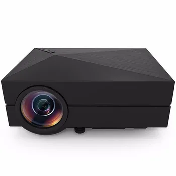 XUANERMEI Media player gm60 mini LCD projector AC3 Support Full HD video portable LED home theater HDMI projector Beamer