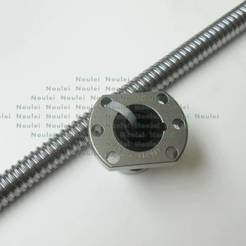 HIWIN 1204 ballscrew 400mm dia 12mm lead 4mm with ball nut machined for high stability 3d printer parts CNC kits
