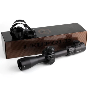 LEUPOLD TO 3-12X40 SFIR Hunting Riflescope Red Illuminated Rifle Scope Tactical Optical Sights with Weaver or Dovetail Rings