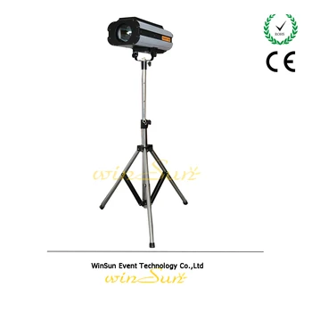 Focus Beam Follow Spot 17R Portable Spotlight 330-watt Projects With Tripod Stand Control Via Panel with Buttons and Faders