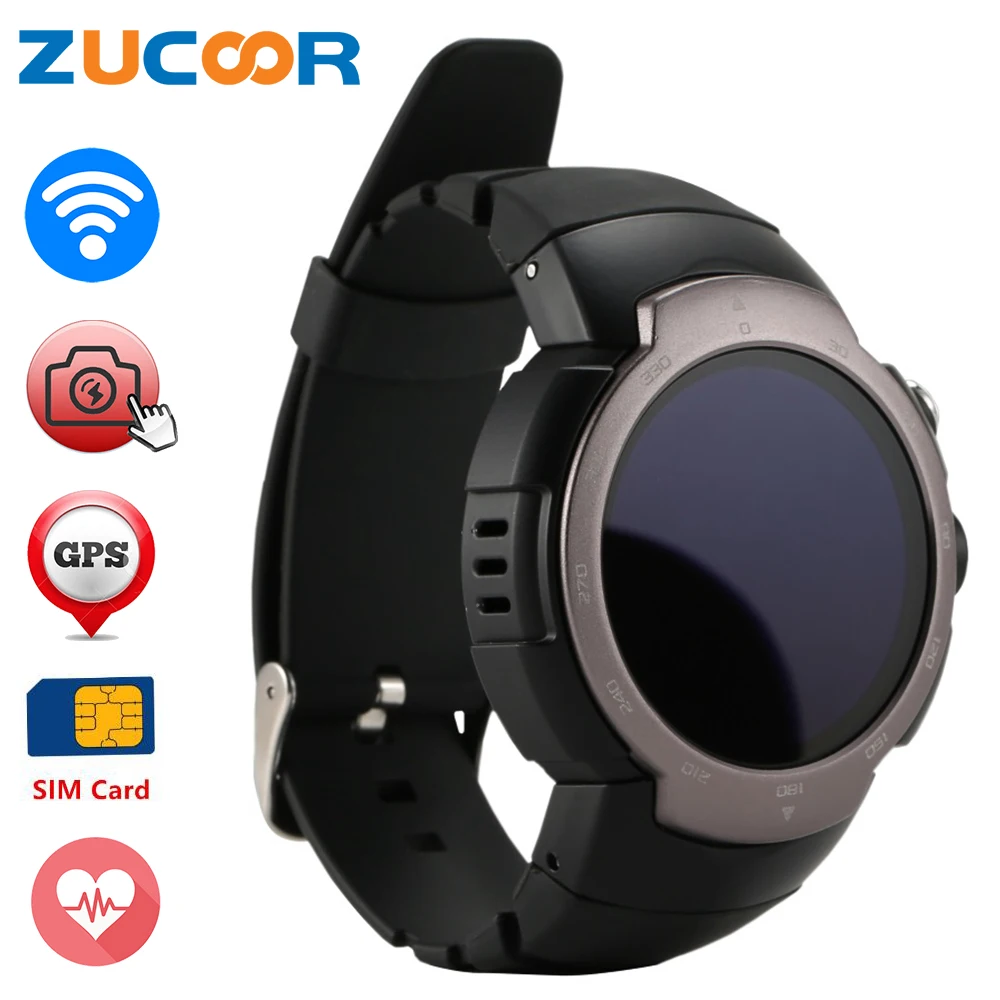 Smart Watch Smartwatch Z9 With 3G SIM Card Slot GPS/WIFI/FM Heart Rate Monitor MP3/MP4 Pedometer Bluetooth Camera Touch Screen